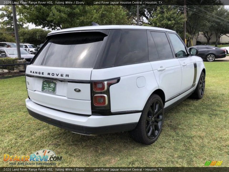 2020 Land Rover Range Rover HSE Yulong White / Ebony Photo #3