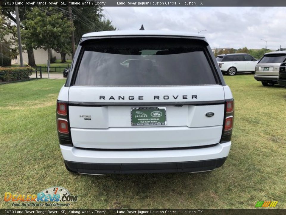 2020 Land Rover Range Rover HSE Yulong White / Ebony Photo #5