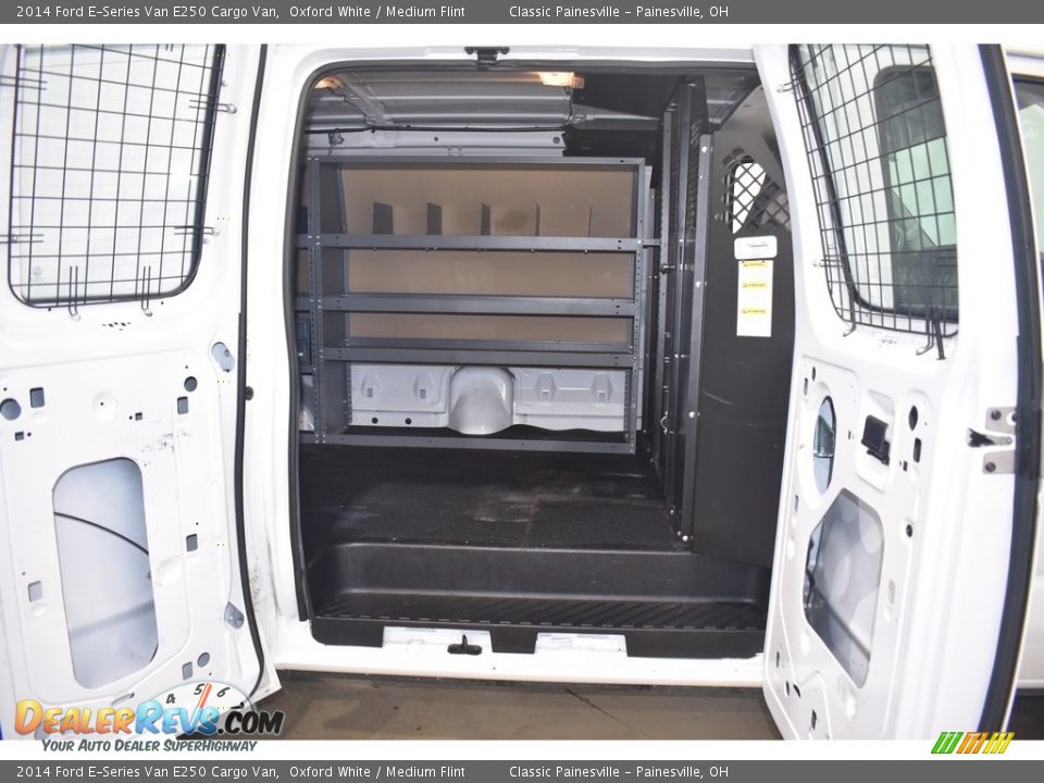 2014 Ford E-Series Van E250 Cargo Van Oxford White / Medium Flint Photo #10