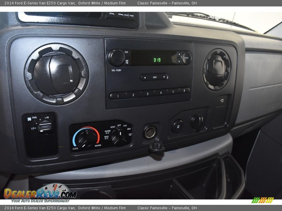 2014 Ford E-Series Van E250 Cargo Van Oxford White / Medium Flint Photo #15