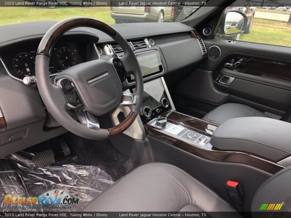 Ebony Interior - 2020 Land Rover Range Rover HSE Photo #12