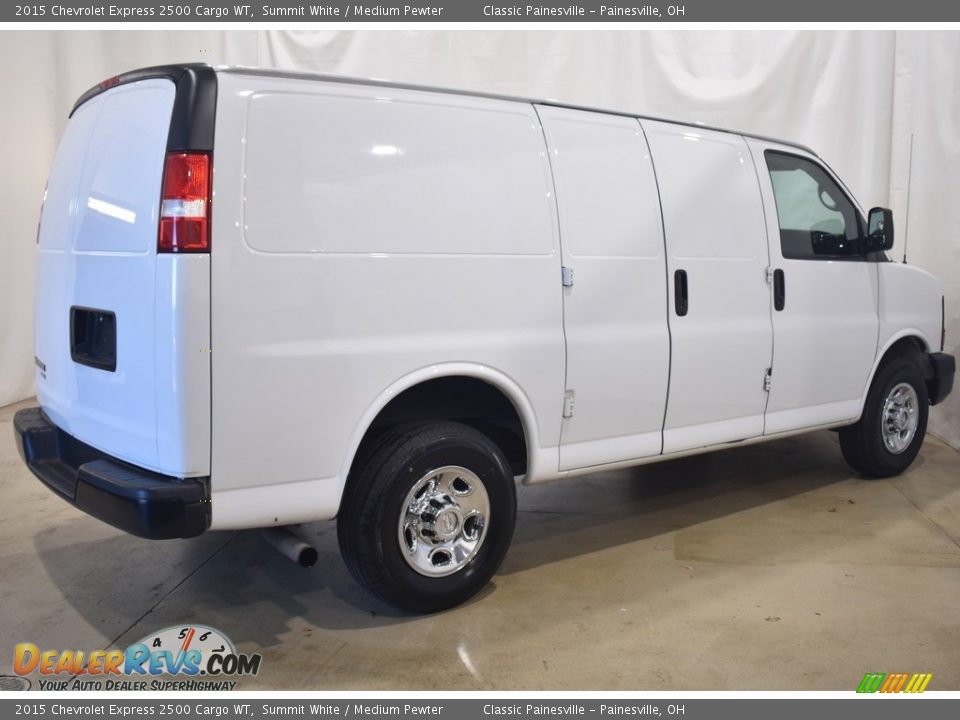 2015 Chevrolet Express 2500 Cargo WT Summit White / Medium Pewter Photo #2