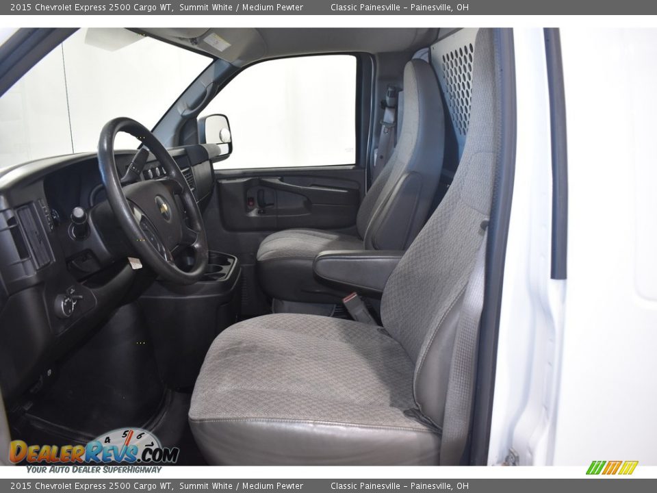 2015 Chevrolet Express 2500 Cargo WT Summit White / Medium Pewter Photo #7