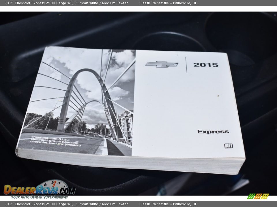 2015 Chevrolet Express 2500 Cargo WT Summit White / Medium Pewter Photo #18