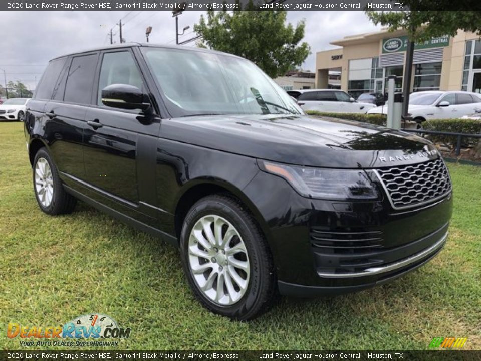 2020 Land Rover Range Rover HSE Santorini Black Metallic / Almond/Espresso Photo #13