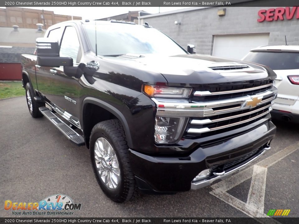 2020 Chevrolet Silverado 2500HD High Country Crew Cab 4x4 Black / Jet Black Photo #3