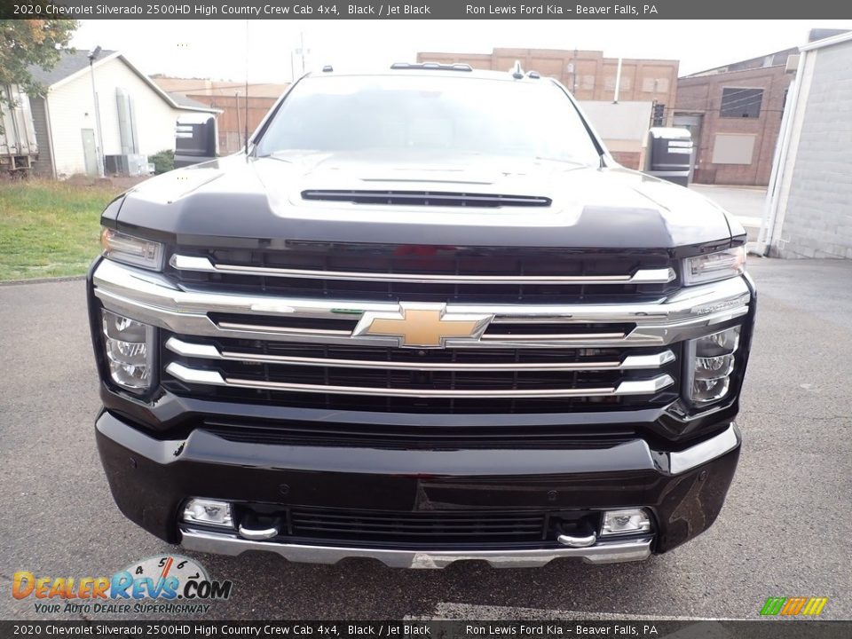 2020 Chevrolet Silverado 2500HD High Country Crew Cab 4x4 Black / Jet Black Photo #4