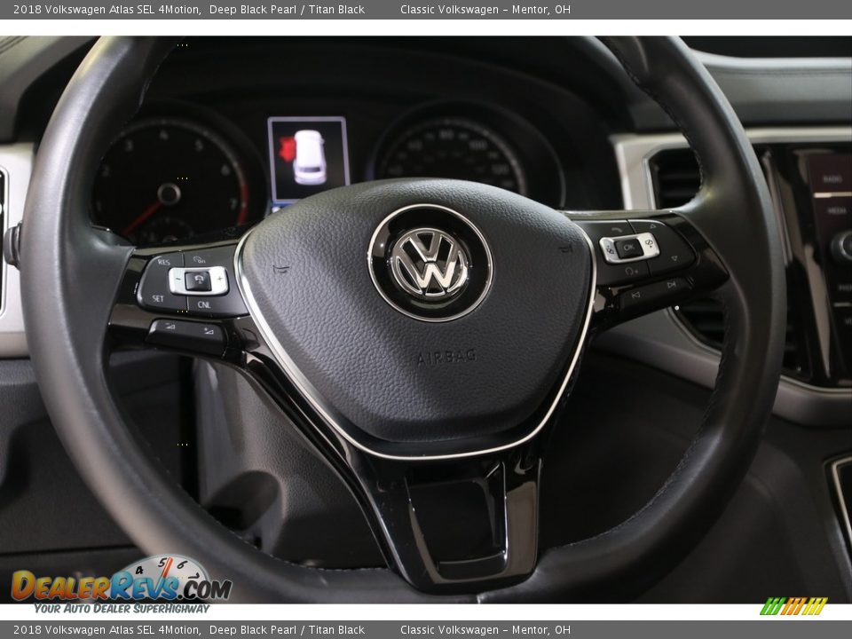2018 Volkswagen Atlas SEL 4Motion Steering Wheel Photo #7