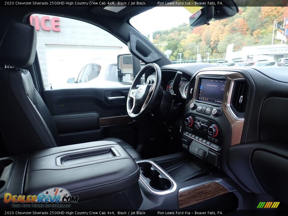 2020 Chevrolet Silverado 2500HD High Country Crew Cab 4x4 Black / Jet Black Photo #11