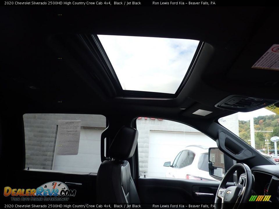 2020 Chevrolet Silverado 2500HD High Country Crew Cab 4x4 Black / Jet Black Photo #12