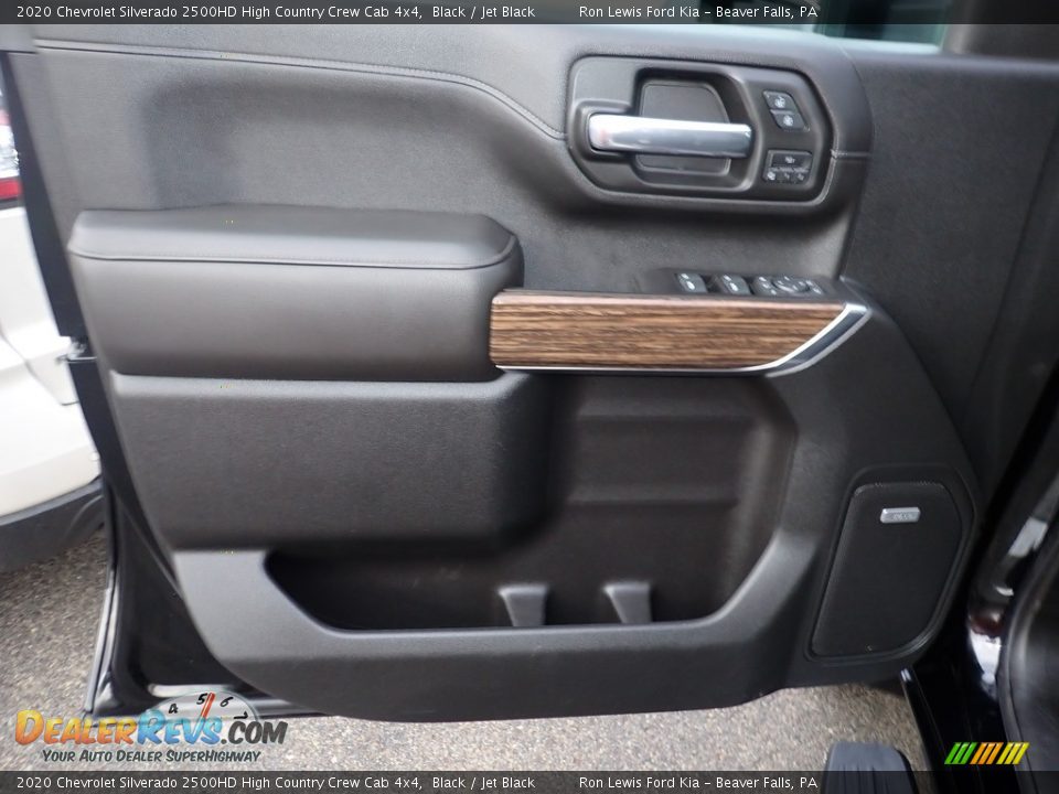 2020 Chevrolet Silverado 2500HD High Country Crew Cab 4x4 Black / Jet Black Photo #14