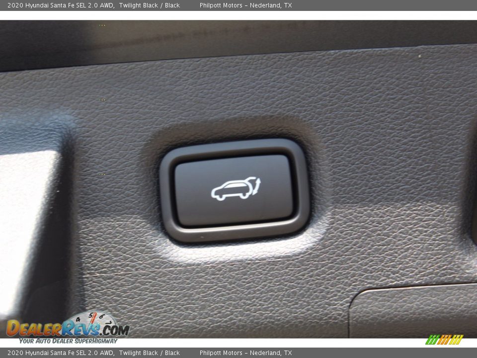 2020 Hyundai Santa Fe SEL 2.0 AWD Twilight Black / Black Photo #24