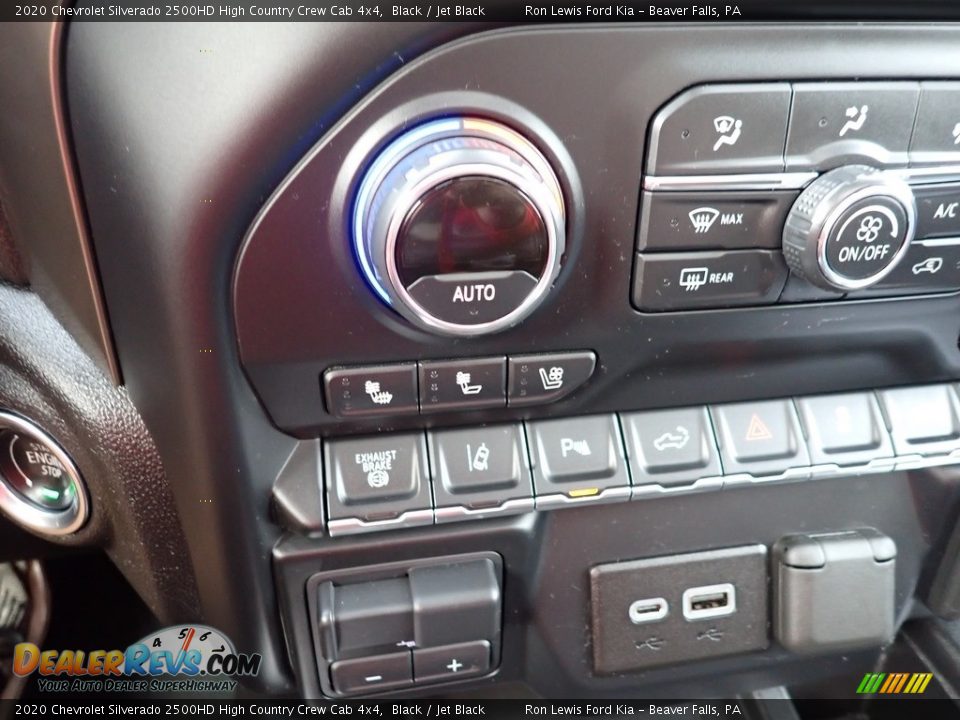 2020 Chevrolet Silverado 2500HD High Country Crew Cab 4x4 Black / Jet Black Photo #19