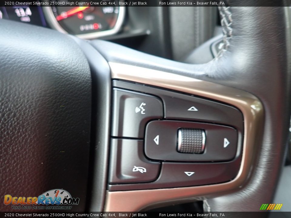 2020 Chevrolet Silverado 2500HD High Country Crew Cab 4x4 Black / Jet Black Photo #20