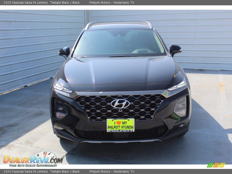 2020 Hyundai Santa Fe Limited Twilight Black / Black Photo #3