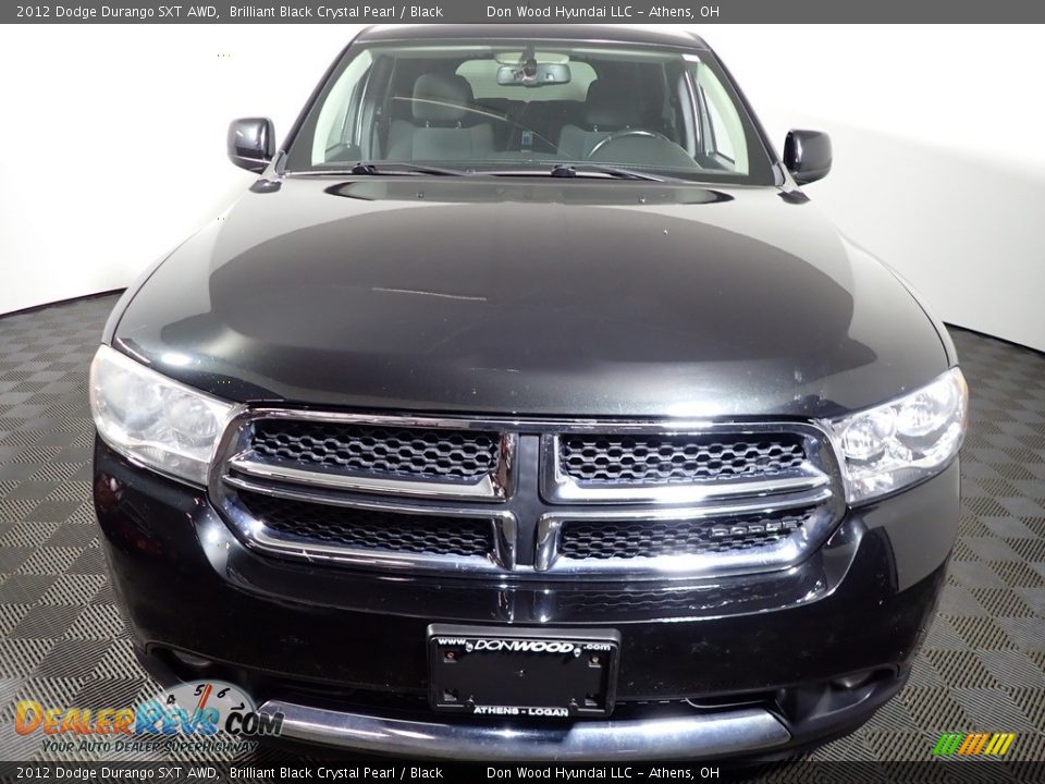 2012 Dodge Durango SXT AWD Brilliant Black Crystal Pearl / Black Photo #4