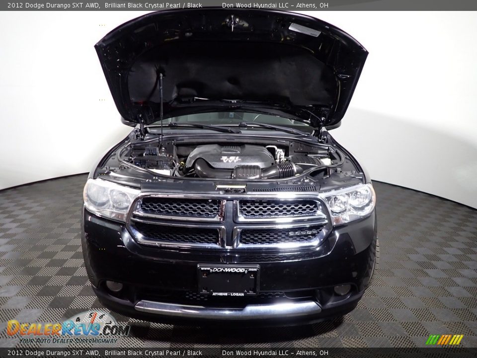 2012 Dodge Durango SXT AWD Brilliant Black Crystal Pearl / Black Photo #5