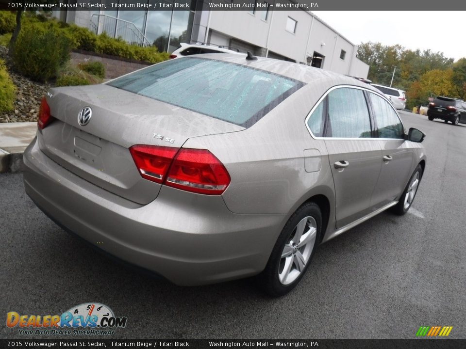 2015 Volkswagen Passat SE Sedan Titanium Beige / Titan Black Photo #14