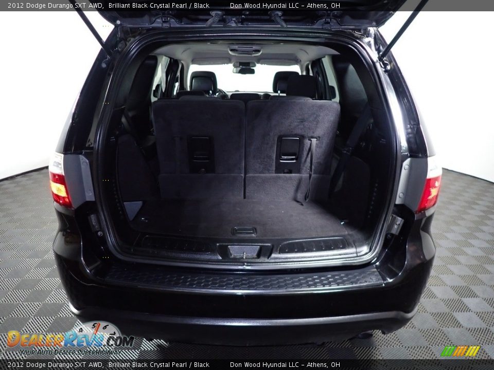 2012 Dodge Durango SXT AWD Brilliant Black Crystal Pearl / Black Photo #12