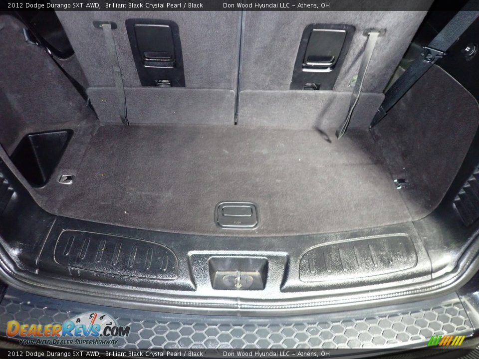 2012 Dodge Durango SXT AWD Brilliant Black Crystal Pearl / Black Photo #13