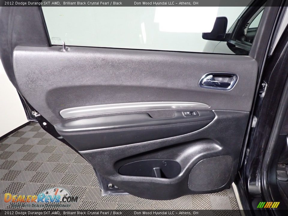 2012 Dodge Durango SXT AWD Brilliant Black Crystal Pearl / Black Photo #20