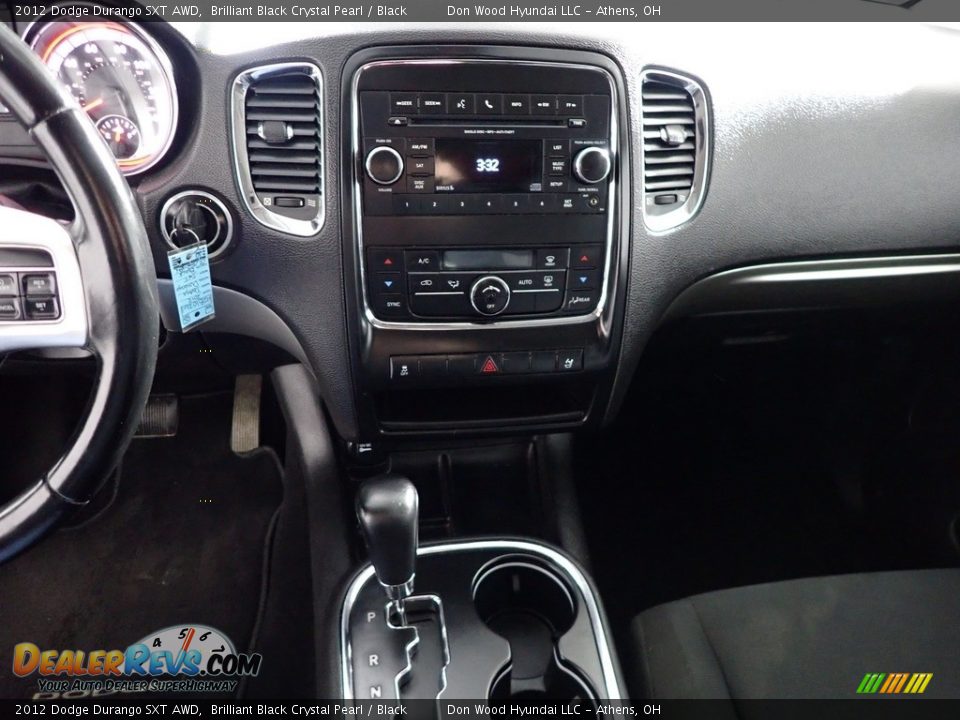 2012 Dodge Durango SXT AWD Brilliant Black Crystal Pearl / Black Photo #31