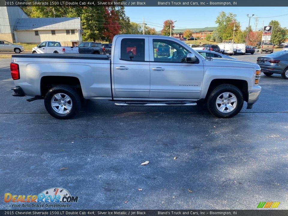 Silver Ice Metallic 2015 Chevrolet Silverado 1500 LT Double Cab 4x4 Photo #5