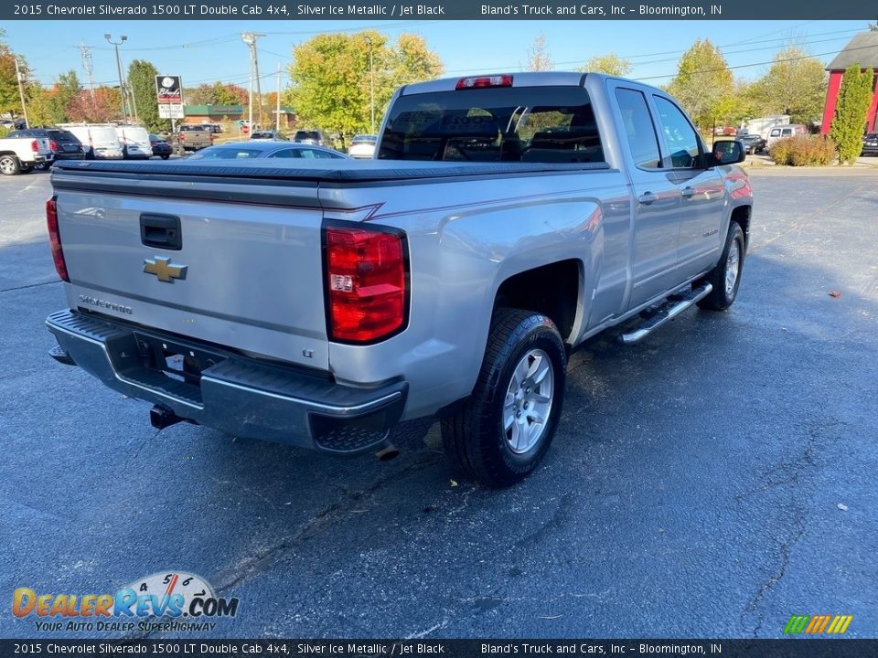 Silver Ice Metallic 2015 Chevrolet Silverado 1500 LT Double Cab 4x4 Photo #6