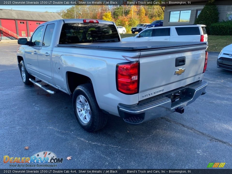 Silver Ice Metallic 2015 Chevrolet Silverado 1500 LT Double Cab 4x4 Photo #8