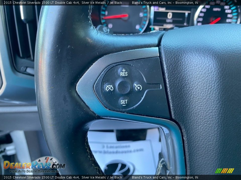 2015 Chevrolet Silverado 1500 LT Double Cab 4x4 Steering Wheel Photo #16