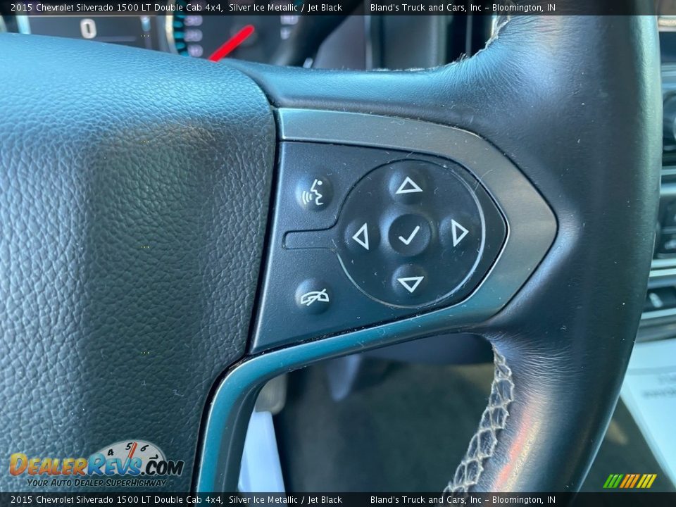 2015 Chevrolet Silverado 1500 LT Double Cab 4x4 Steering Wheel Photo #17