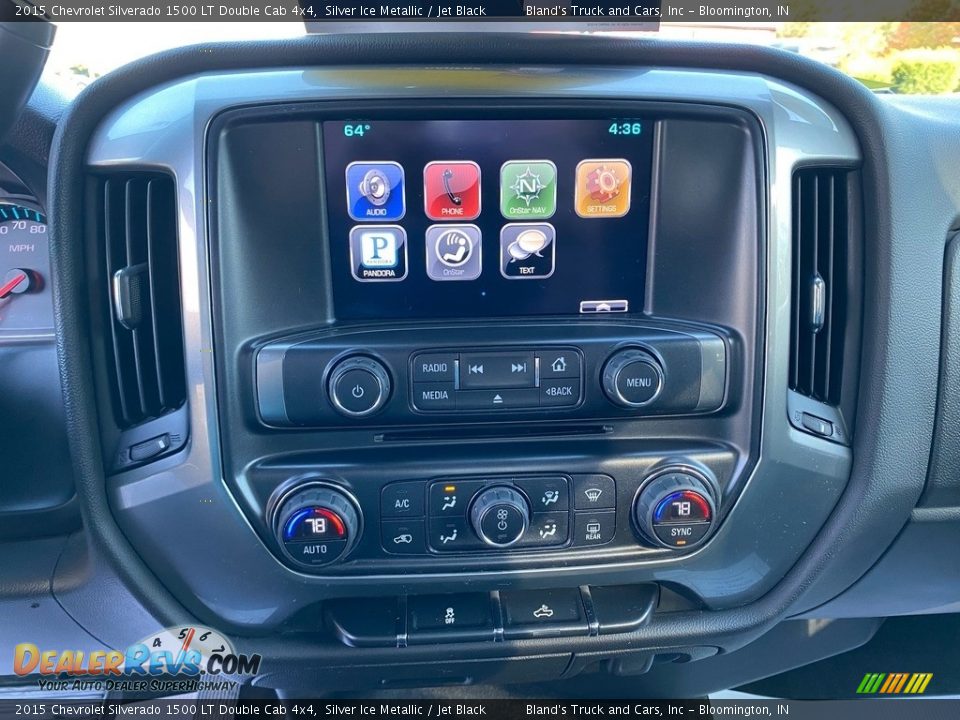 Controls of 2015 Chevrolet Silverado 1500 LT Double Cab 4x4 Photo #21