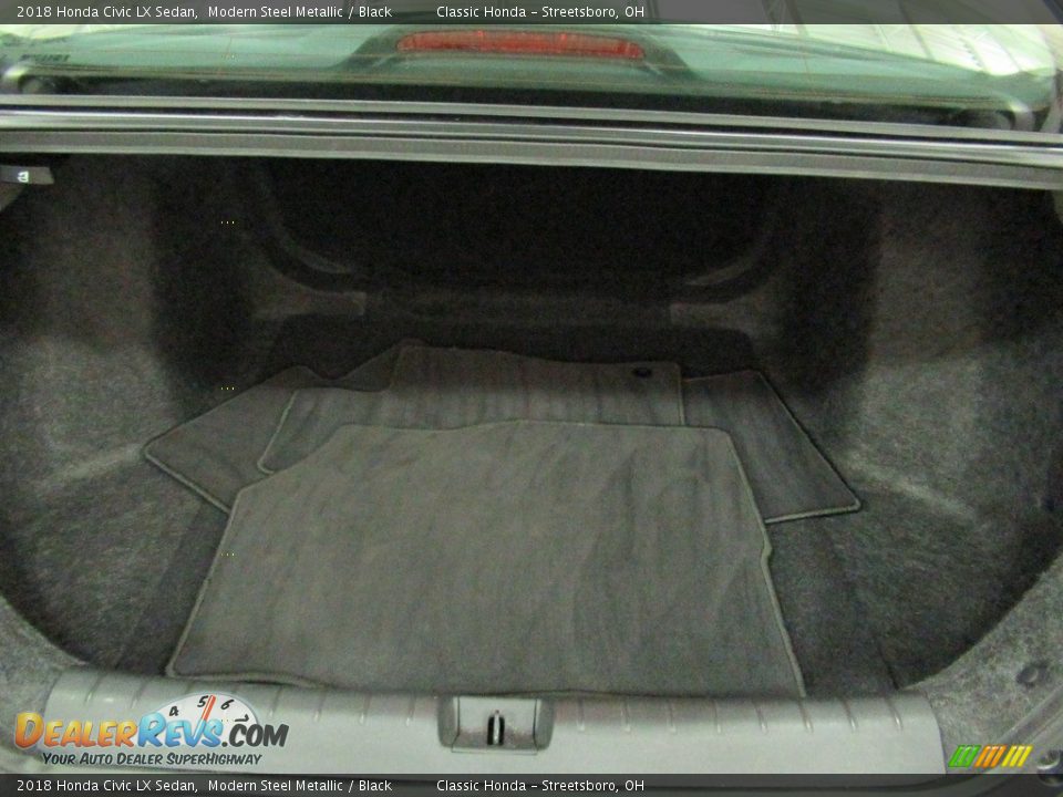 2018 Honda Civic LX Sedan Modern Steel Metallic / Black Photo #20