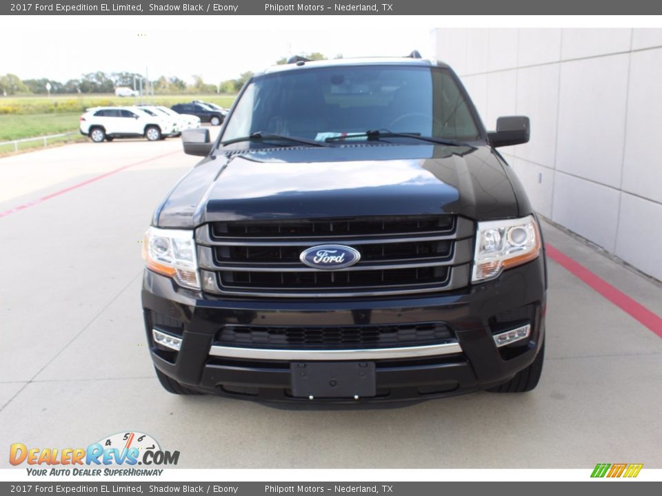2017 Ford Expedition EL Limited Shadow Black / Ebony Photo #3