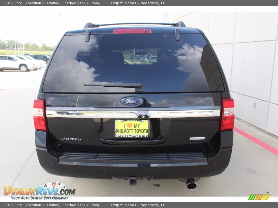 2017 Ford Expedition EL Limited Shadow Black / Ebony Photo #7