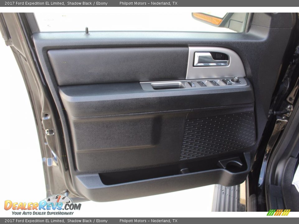 2017 Ford Expedition EL Limited Shadow Black / Ebony Photo #9
