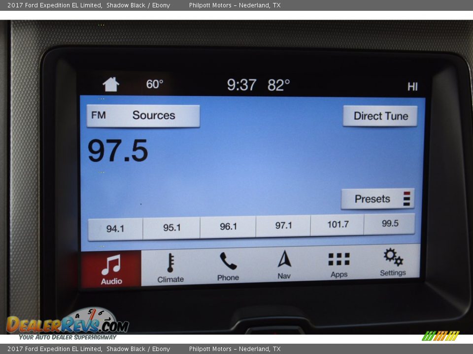 2017 Ford Expedition EL Limited Shadow Black / Ebony Photo #15