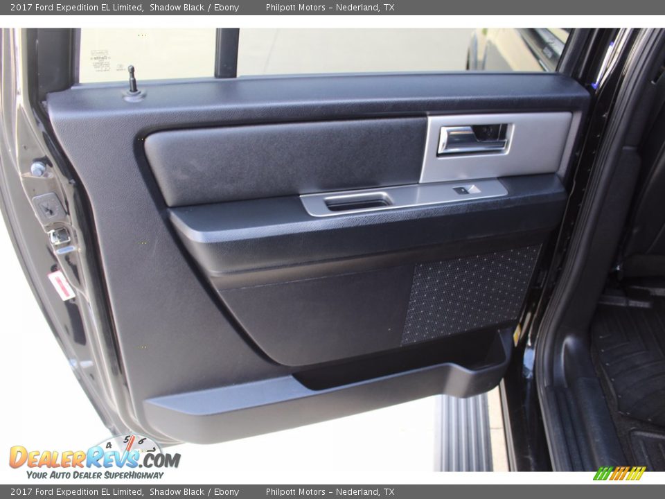 2017 Ford Expedition EL Limited Shadow Black / Ebony Photo #20