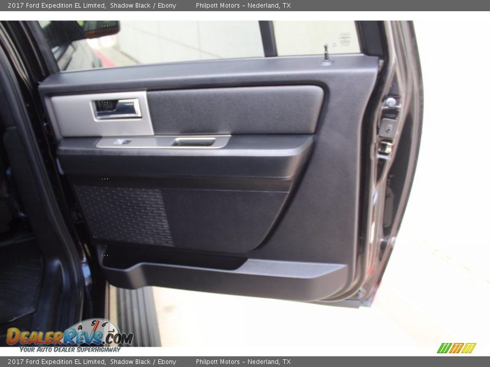 2017 Ford Expedition EL Limited Shadow Black / Ebony Photo #25