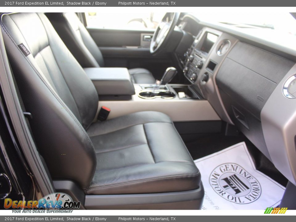 2017 Ford Expedition EL Limited Shadow Black / Ebony Photo #28