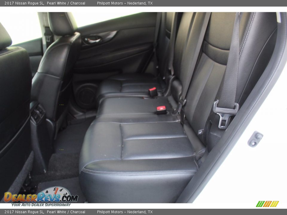 Rear Seat of 2017 Nissan Rogue SL Photo #25