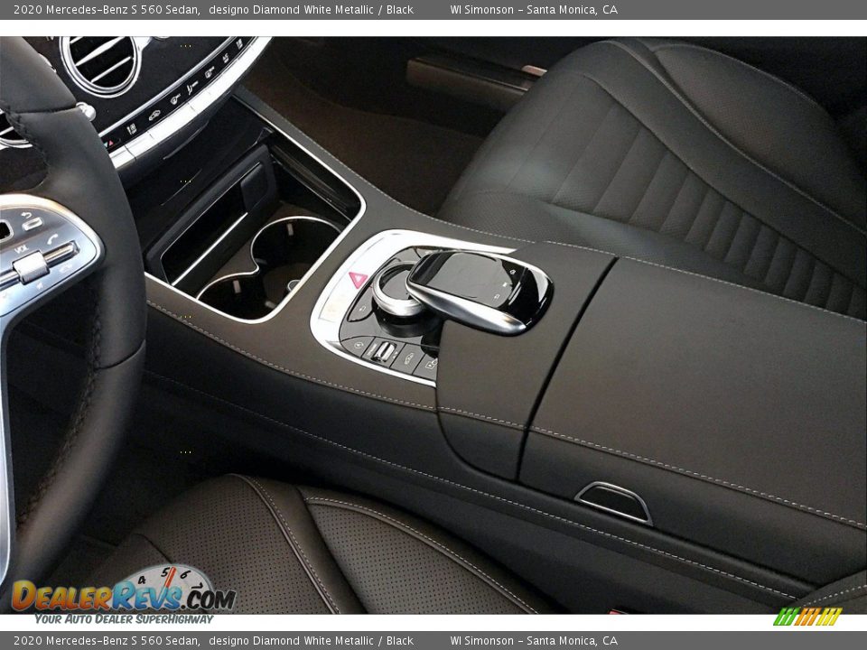 2020 Mercedes-Benz S 560 Sedan designo Diamond White Metallic / Black Photo #7
