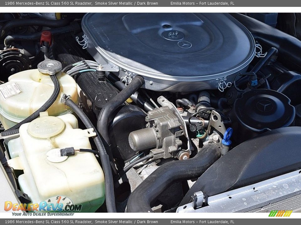 1986 Mercedes-Benz SL Class 560 SL Roadster 5.6 Liter SOHC 16-Valve V8 Engine Photo #56