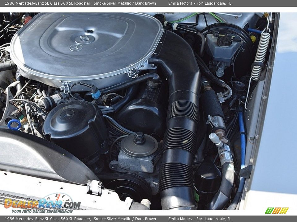 1986 Mercedes-Benz SL Class 560 SL Roadster 5.6 Liter SOHC 16-Valve V8 Engine Photo #57