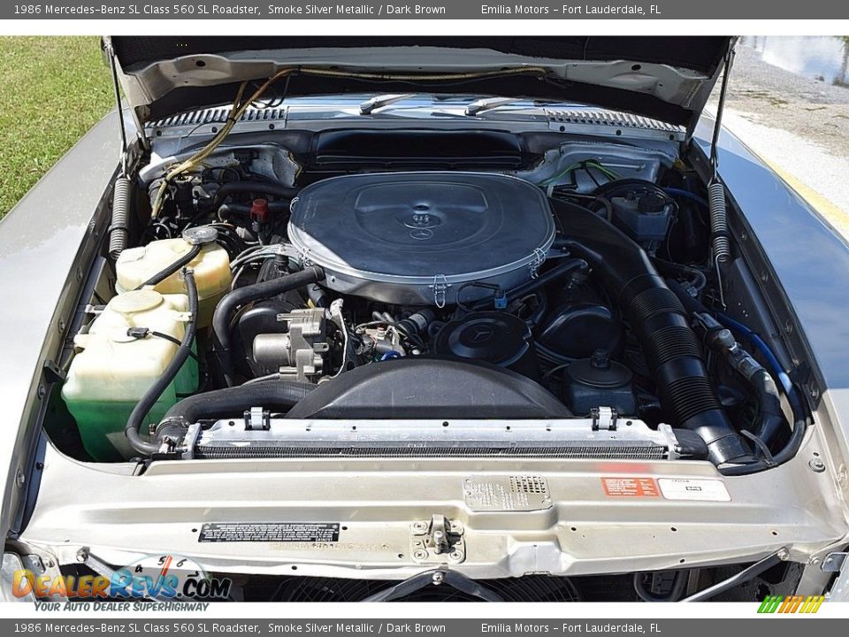 1986 Mercedes-Benz SL Class 560 SL Roadster 5.6 Liter SOHC 16-Valve V8 Engine Photo #58