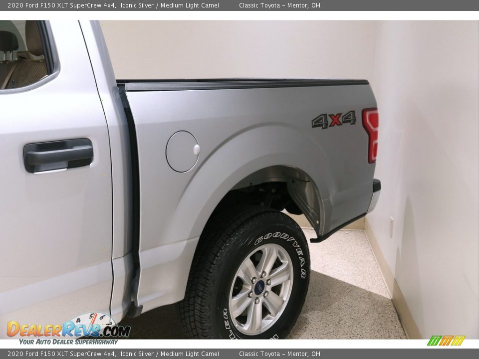 2020 Ford F150 XLT SuperCrew 4x4 Iconic Silver / Medium Light Camel Photo #4