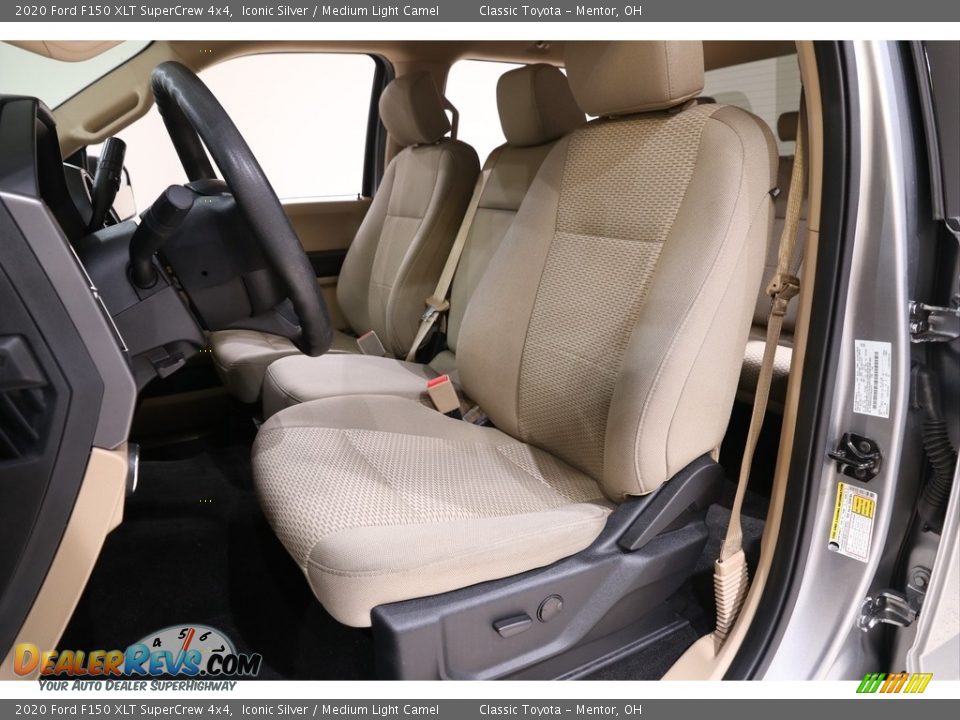 2020 Ford F150 XLT SuperCrew 4x4 Iconic Silver / Medium Light Camel Photo #9