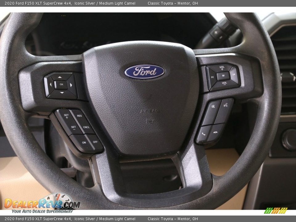 2020 Ford F150 XLT SuperCrew 4x4 Iconic Silver / Medium Light Camel Photo #11