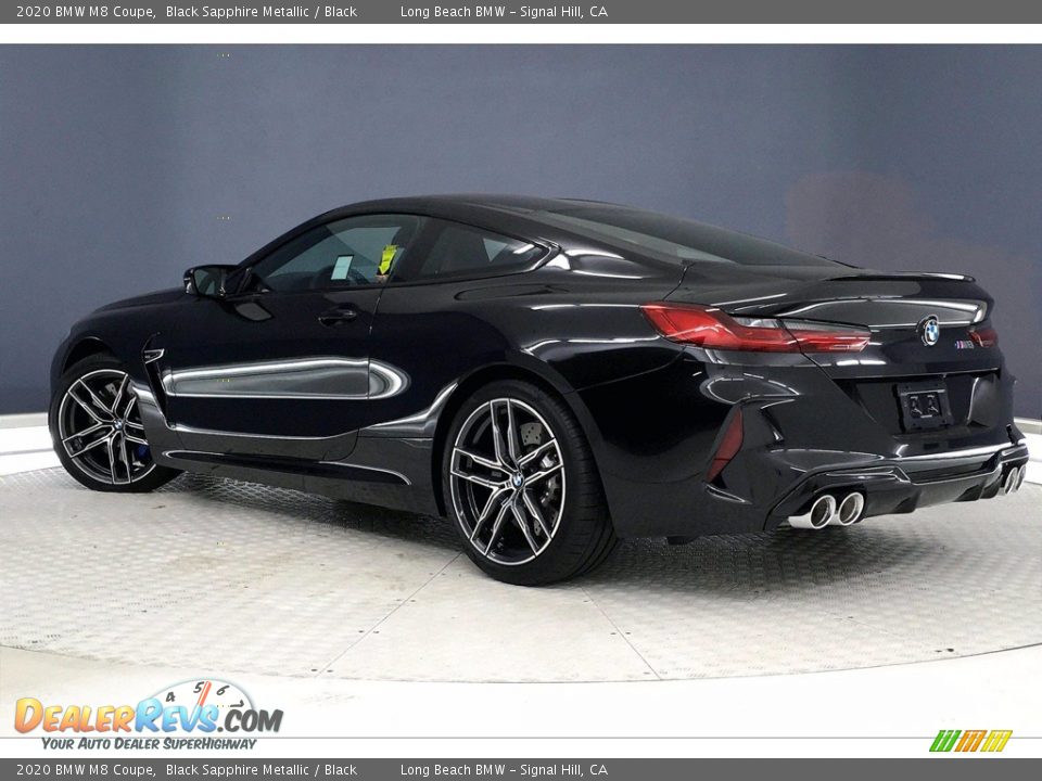 2020 BMW M8 Coupe Black Sapphire Metallic / Black Photo #3