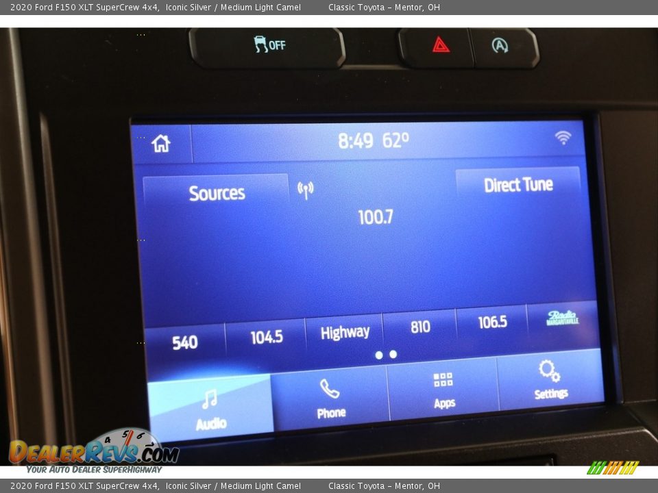2020 Ford F150 XLT SuperCrew 4x4 Iconic Silver / Medium Light Camel Photo #14